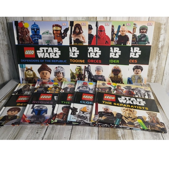 LEGO Star Wars Books Lot of 10 DK Reader Collection - Picture 2 of 5